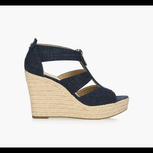 Michael Kors NAVY Danita Wedge